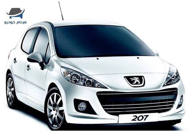 فروش اقساطی پژو 207 دنده ای سقف فلز