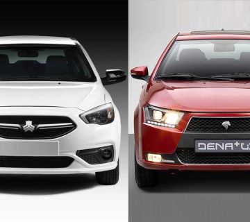 مقایسه خودرو شاهین اتومات و دنا پلاس توربو